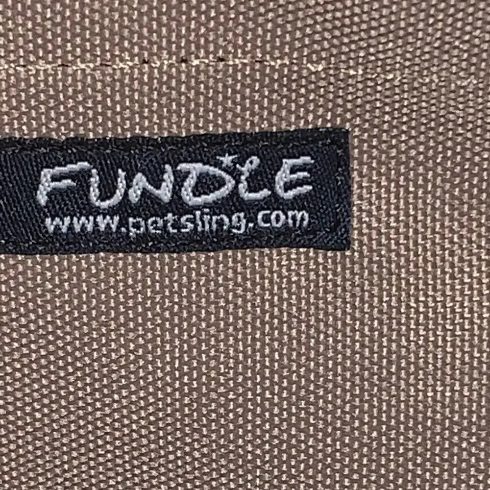 New Fundle Communion Pocket Pet Sling Carrier Bag Standard Size 0-11 lb Beige